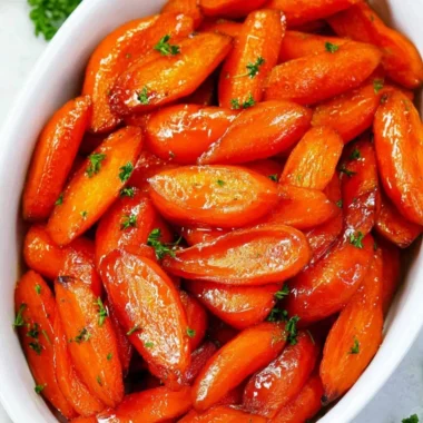 Brown Sugar Glazed Carrots served in a bowl, ideal side dish for meals