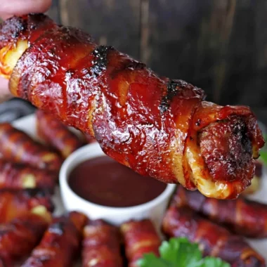 Delicious smoked shotgun shells ready for grilling with flavorful filling